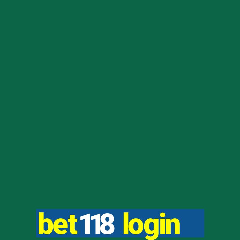 bet118 login